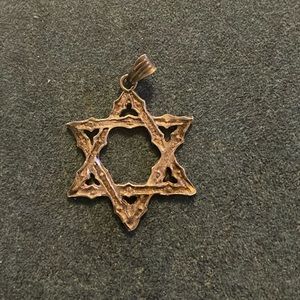 Sterling Brutalist Star of David